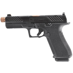 Shadow Systems Dr920 Combat 9mm 5" 17rd Optic Ready Pistol W/Spiral Threaded Barrel - Black / Bronze