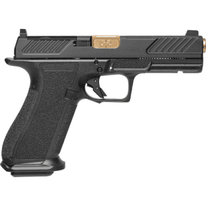 Shadow Systems Mr920l Elite 9mm 4.5" 10rd Optic Ready Pistol W/ Night Sights - Black / Bronze