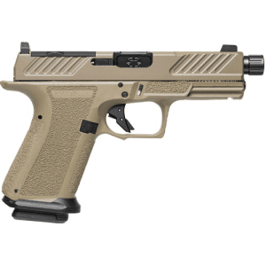 Shadow Systems Mr920 Combat 9mm 4.5" 10+1 Optic Ready Pistol W/ Threaded Barrel & Night Sights - Fde