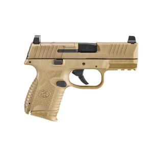 Fn America 509c 9mm 3.7" 10rd Optic Ready Pistol W/ Co-Witness Sights - Fde