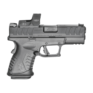 Springfield Armory Xdm Elite Compact 45 Acp 3.8" 10rd Pistol W/ Hex Dragonfly Red Dot - Black