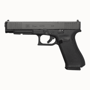 Glock G34 G5 Mos 9mm 5.31" 17rd Optic Ready Pistol | Black