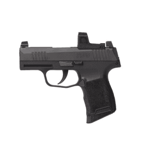 Sig Sauer P365 380 Acp 3.1" 10rd Pistol W/ Romeozero Elite Red Dot & Siglite Night Sights - Black