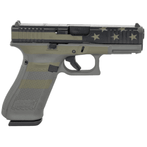 Glock G45 G5 Crossover Mos 9mm 4.02" 17rd Optic Ready Pistol - Flag