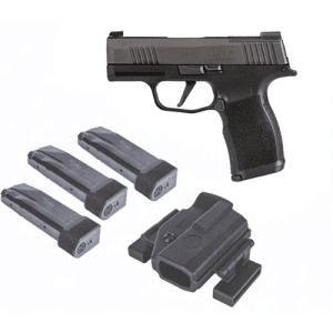 Sig Sauer P365 Xl 9mm 3.7" 10rd Optic Ready Pistol W/ Xray3 Night Sights - Tacpac - Black