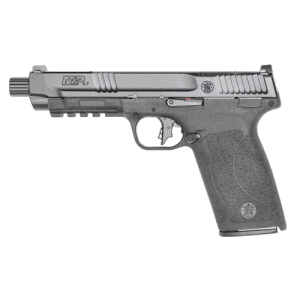 Smith & Wesson M&p 5.7x28 5" 22rd Optic Ready Pistol W/ Threaded Barrel & No Thumb Safety - Black