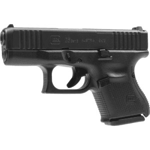 Glock G26 G5 Mos 9mm 3.43" 10rd Optic Ready Pistol | Black