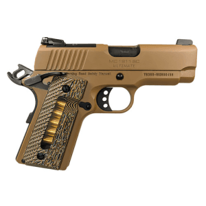 Eaa Girsan Mc1911sc Ultimate 9mm 3.4" 7rd Optic Ready Pistol - Fde W/ G10 Window Grips