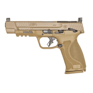 Smith & Wesson M&p9 M2.0 9mm 5" 17rd Optic Ready Pistol - Fde