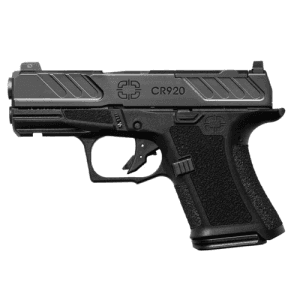 Shadow Systems Cr920 Foundation 9mm 3.41" 13rd Optic Ready Pistol W/ Low Co-Witness Sights | Black