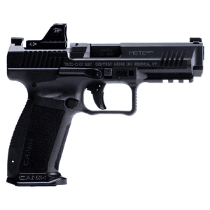 Canik Mete Sft 9mm 4.46" 20rd Pistol W/ Mecanik M01 Red Dot - Black