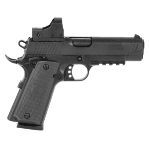 Eaa Girsan Mc1911c Commander 45 Acp 4.4" 8rd Pistol W/ Red Dot - Black