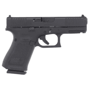 Glock G19 G5 Mos 9mm 4.02" 15rd Optic Ready Pistol W/ Front Serrations - Black