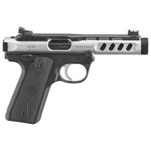 Ruger Mark Iv 22/45 Lite 22 Lr 4.4" 10rd Optic Ready Pistol W/ Threaded Barrel | Two-Tone