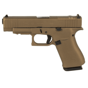 Glock G48 Mos 9mm 4.17" 10rd Optic Ready Pistol | Burnt Bronze