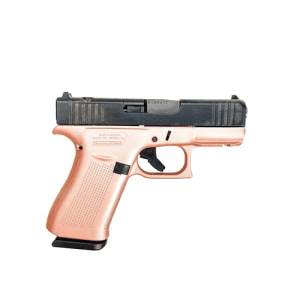 Glock G43x Mos 9mm 3.41" 10rd Optic Ready Pistol | Rose Gold