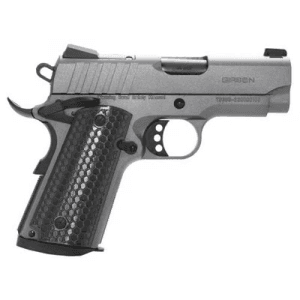 Eaa Girsan Mc1911s Influencer 45acp 3.4" 6rd Optic Ready Pistol | Stainless W/ Polymer Hex Grips