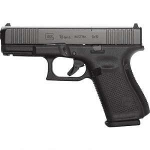 Glock G19 G5 Mos Rebuilt 9mm 4.02" 15rd Optic Ready Pistol W/ Front Serrations | Black