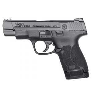 Smith & Wesson Pc 9 Shield M2.0 9mm 4" 8rd Pistol W/ Fiber Optic Sights - Black