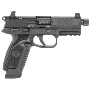 Fn America Fn 502 Tactical 22lr 4.6" 10rd Optic Ready Pistol W/ Co-Witness Sights & Threaded Barrel