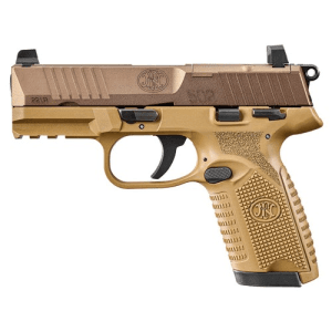 Fn America 502 Mrd 22lr 4" 10rd Optic Ready Pistol W/ Optic Height Sights | Fde
