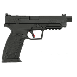 Tisas Px-9 Tactical Gen 3 9mm 5.1" 18/20rd Optic Ready Pistol W/ Threaded Barrel - Black