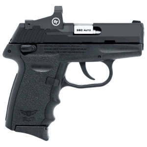 Sccy Industries Cpx4 Rd 380acp 3.1" 10rd Pistol W/ Crimson Trace Red Dot & Manual Safety - Black