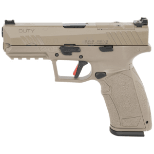 Tisas Px-9 9mm 4.1" 20rd Optic Ready Pistol - Fde