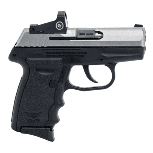 Sccy Industries Cpx3 Rd 380acp 3.1" 10rd Pistol W/ Crimson Trace Red Dot - Stainless / Black