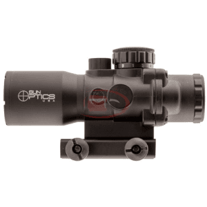SUN OPTICS CQB 4X32 PRISM IR R/GRN/BLU/FL