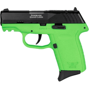 Sccy Industries Cpx-2 9mm 3.1" 10rd Optic Ready Pistol - Black / Lime Green
