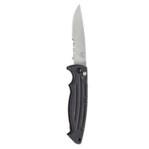 BENCHMADE Mini Reflex II 3.17" Drop Point Satin SerratedEdge