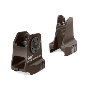 Daniel Defense Fixed Front/Rear Sight Rock/Lock Technology Brown