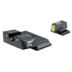 Trijicon Hd Night Sight S&w M&p Shield Yellow Front Outline