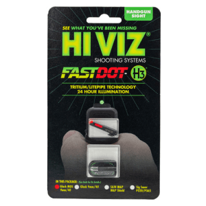 Hi-Viz Fastdot H3 Sight Set Glock Red Fo Front Sight