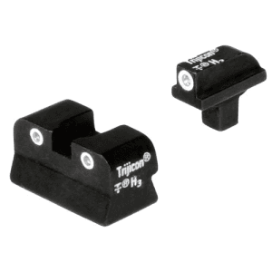 Trijicon Bright & Tough Night Sight Set For Colt, .125 Tang