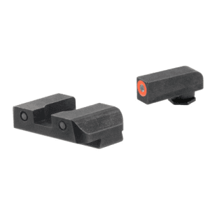Ameriglo Spartan Sight Set For Glock Black Green Tritium Wi