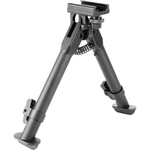 AIM SPORTS AR Handguard Rail Bipod Black Hardcoat 6.59 Steel
