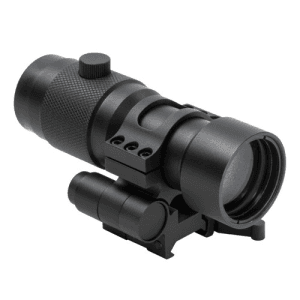 Ncstar 3x Magnifier W/ Flip To Side Qr Mount