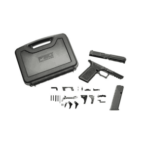 POLYMER80 PFC9 Builder Kit 9mm Optic Cut Slide Assembly - Black