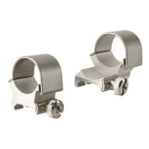 Weaver Detachable Extension 1" Top Mount Steel/Aluminum High Silver