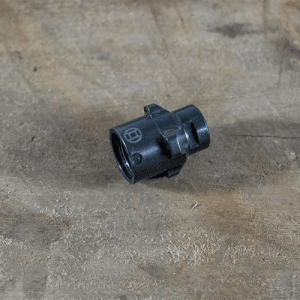 Gemtech Qda 1/2-28 Thread Mount Adapter Black