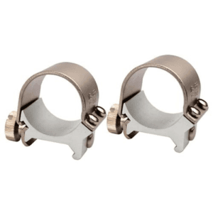 Weaver Detachable 1" Top Mount Low Silver