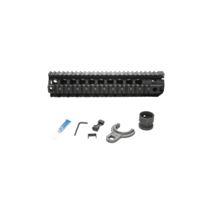 Bravo Company Quad Rail Picatinny Rail Fits Ar Rifles 10" Blk