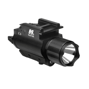 Ncstar 200l Flashlight & Green Laser - Qr Mount