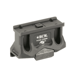 Bravo Company A/T Optic Mnt Fits Aimpoint Micro T2 Lower 1/3 Blk