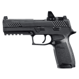 Sig Sauer P320 9mm 4.7" 17rd - Black W/ Romeo Red Dot