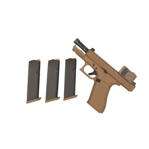 Glock G47 9mm 4.49" 17rd - Fde W/ Aimpoint Acro Red Dot