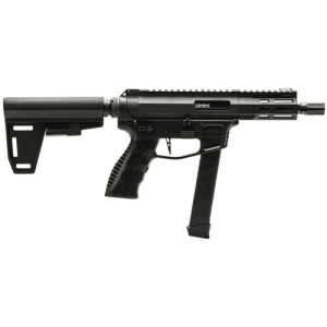 Gforce Arms Jawbone 9mm 5" 33rd - Black W/ Aluminum Picatinny Rail