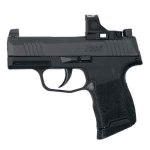 Sig Sauer P365 9mm 3.1" 10rd - Black W/ Romeo-Rs Optic